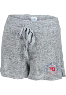 Dayton Flyers Womens Grey Cuddle Shorts