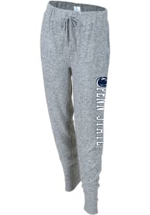 Womens Grey Penn State Nittany Lions Cuddle Sweatpants