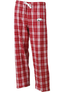 Arkansas Razorbacks Womens Cardinal Flannel Loungewear Sleep Pants