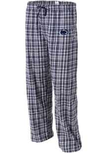 Penn State Nittany Lions Womens Navy Blue Flannel Loungewear Sleep Pants