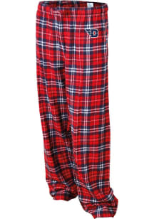 Dayton Flyers Youth Red Plaid Flannel Sleep Pants