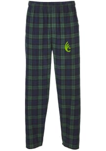Wilmington College Quakers Mens Green FLANNEL Sleep Pants