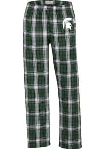 Michigan State Spartans Youth Green Flannel Sleep Pants