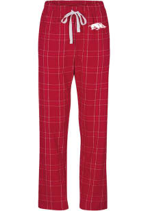 Arkansas Razorbacks Womens Crimson Haley Loungewear Sleep Pants
