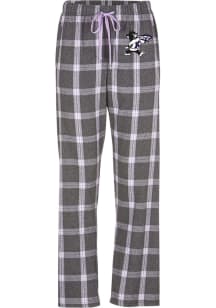 K-State Wildcats Womens Grey Haley Loungewear Sleep Pants