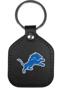 Detroit Lions Leather Square Keychain