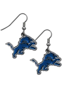Detroit Lions Logo Dangler Womens Earrings