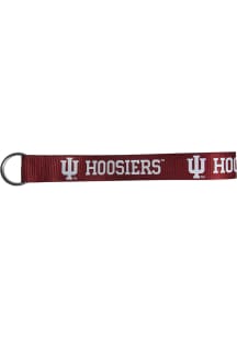 Red Indiana Hoosiers Lanyard Keychain