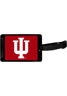 Indiana Hoosiers Red Logo Luggage Tag