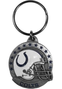Indianapolis Colts Carved Metal Keychain