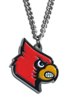Louisville Cardinals Logo Charm Necklace