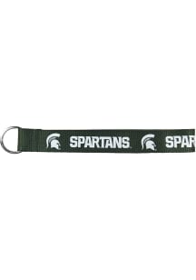 Michigan State Spartans Lanyard Keychain