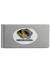 Missouri Tigers Brushed Metal Mens Money Clip