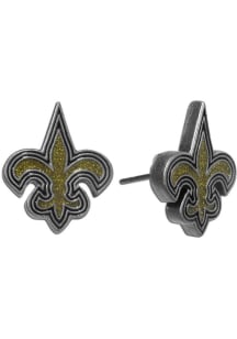 New Orleans Saints Logo Post Womens Earrings