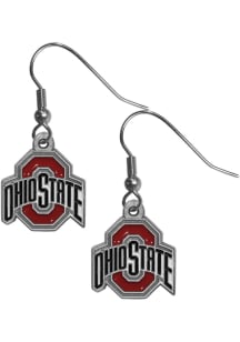 Ohio State Buckeyes Logo Dangler Womens Earrings