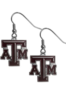 Texas A&amp;M Aggies Logo Dangler Womens Earrings