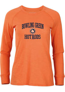 Bowling Green Hot Rods Womens Orange Payton LS Tee