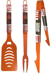 Cleveland Browns 3pc Color BBQ Tool Set