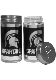 Green Michigan State Spartans Black Salt and Pepper Set