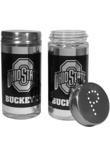 Red Ohio State Buckeyes Black Salt and Pepper Set