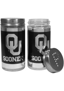 Oklahoma Sooners Black Salt and Pepper Set