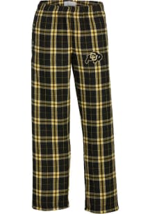 Colorado Buffaloes Youth Black Flannel Sleep Pants