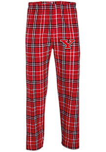 Youngstown State Penguins Mens Red Flannel Sleep Pants