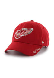 47 Detroit Red Wings Red Sparkle Clean Up Womens Adjustable Hat