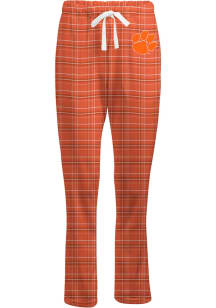 Clemson Tigers Womens Orange Haley Loungewear Sleep Pants