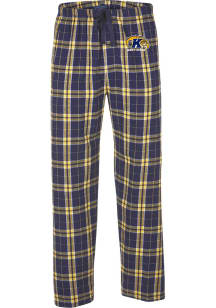 Kent State Golden Flashes Mens Navy Blue Primary Logo Sleep Pants