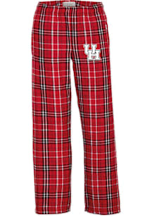Houston Cougars Youth Red Flannel Sleep Pants