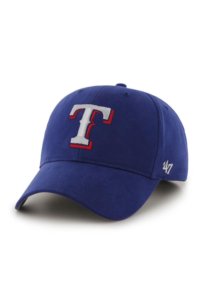 47 Texas Rangers Blue Basic MVP Adjustable Toddler Hat
