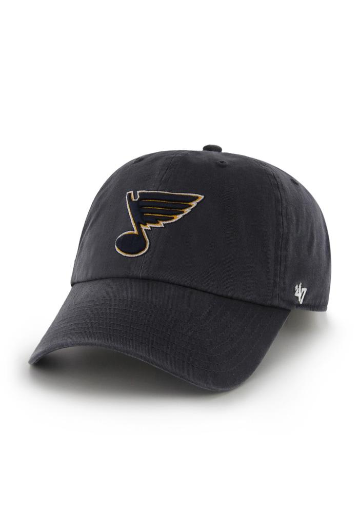 47 St Louis Blues Clean Up Adjustable Hat - Navy Blue