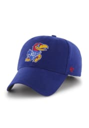 47 Kansas Jayhawks Basic Adjustable Hat - Blue