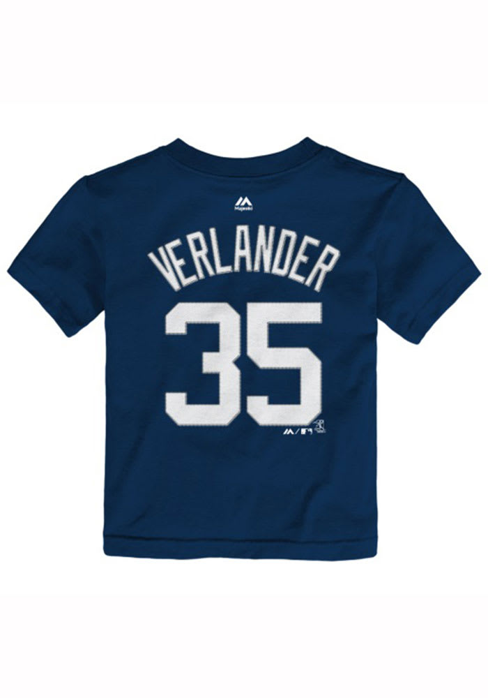 Youth Detroit Tigers Miguel Cabrera Nike Navy Player Name & Number T-Shirt