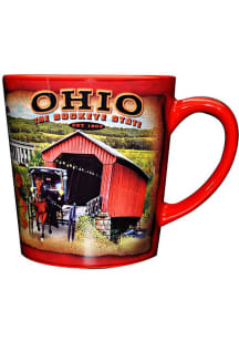 Ohio Farm Landscape Ceramic Mug