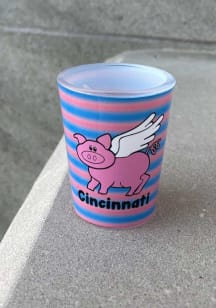 Cincinnati Swirl Pig Shot Glass