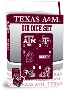Texas A&amp;M Aggies Dice Set Game