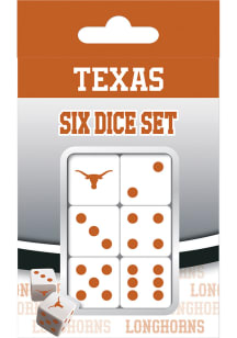 Texas Longhorns Dice Set Game