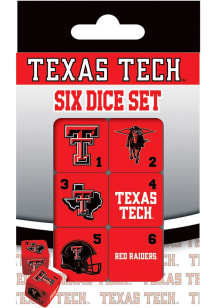 Texas Tech Red Raiders Dice Set Game