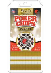 Cleveland Browns 20pc Poker Chips Game