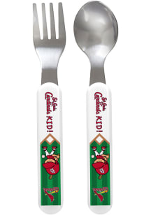 St Louis Cardinals Fork and Spoon Baby Gift Set