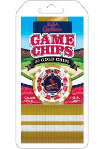 St Louis Cardinals 20pc Poker Chips Game