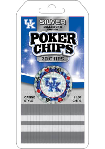 Kentucky Wildcats 20pc Poker Chips Game
