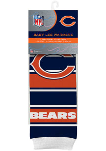 Chicago Bears Baby Stripe Tights - Blue