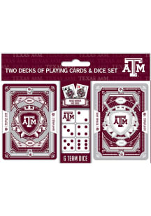 Texas A&amp;M Aggies 2pk Card and Dice Set Playing Cards