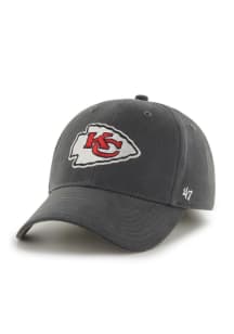 47 Kansas City Chiefs Charcoal Basic MVP Adjustable Toddler Hat