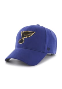 St Louis Blues Blue Basic MVP Youth Adjustable Hat