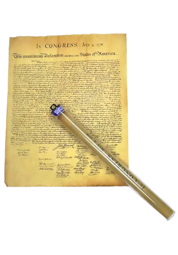 Colonial Decloration of Independence Rolled Tube