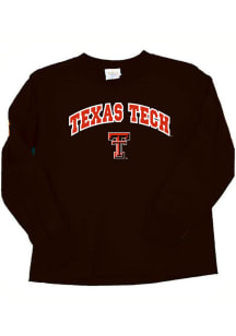 Texas Tech Red Raiders Toddler Black Arch Long Sleeve T-Shirt